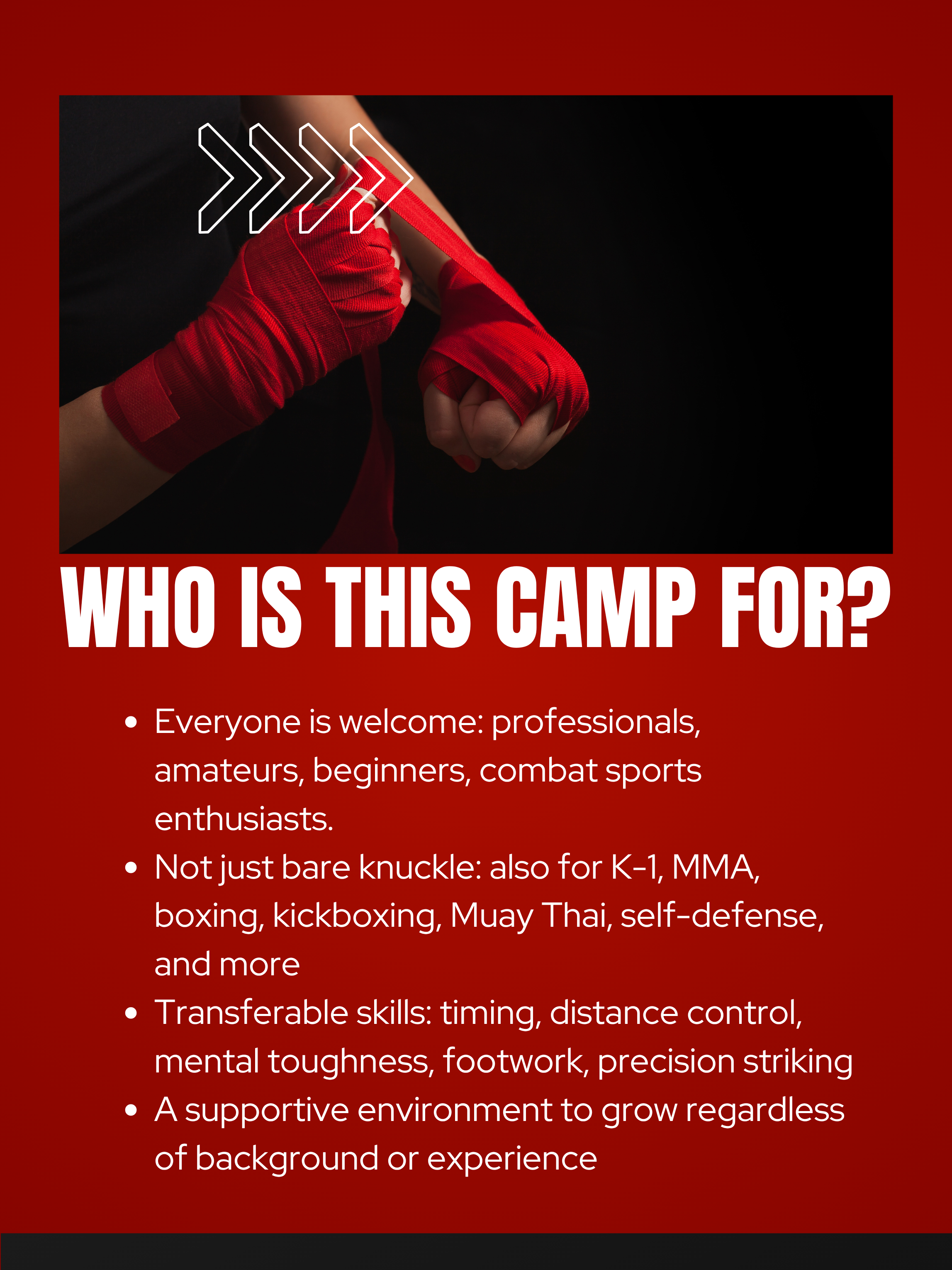 Bare Knuckle Boxing Camp – 3-Day Full Immersion